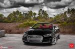 Audi S5 Cabriolet on Vossen Wheels (VFS10) 2017 года
